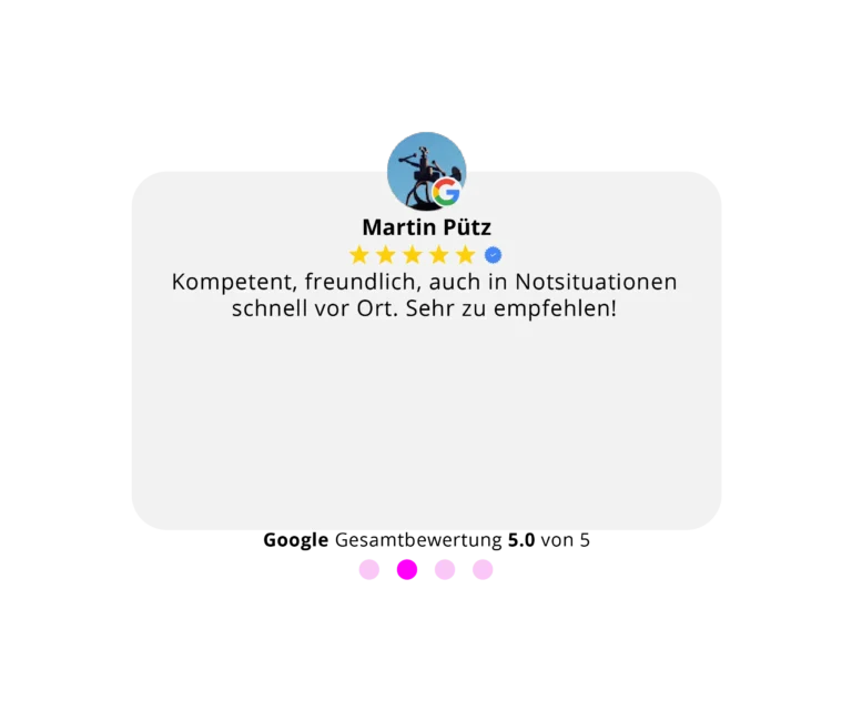 Bewertung Nummer 2 eines Kunden für Mobilansicht